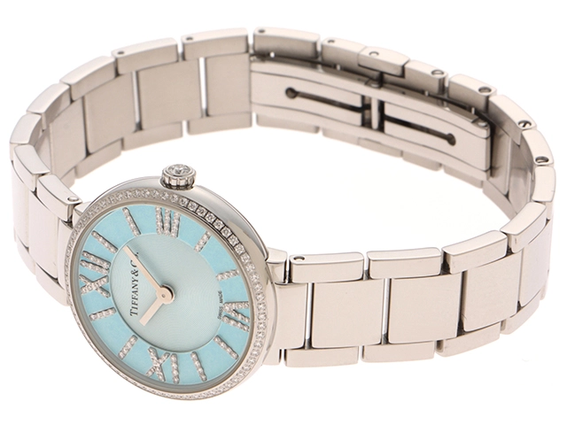 TIFFANY&CO.　ティファニー　アトラス２ハンド　63320803　ダイヤモンド　レディース　クォーツ　【471】IK