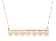 JEWELRY ノンブランドジュエリー ネックレス K18イエローゴールド/パール 重さ約7.9g 【472】SJ