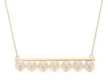 JEWELRY ノンブランドジュエリー ネックレス K18イエローゴールド/パール 重さ約7.9g 【472】SJ