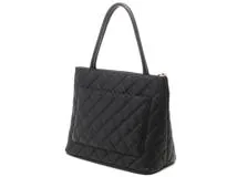 CHANEL　シャネル　マトラッセ　復刻トートバッグ　ブラック　GP　キャビアスキン　A01804【431】2148103823183