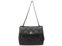 CHANEL シャネル ショルダーバッグ 黒 - 4500124S0033 楽天市場】シャネル マトラッセ チェーン ショルダーバッグ 黒の通販