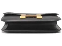 Hermès　エルメス　ショルダーバッグ　コンスタンス23　□E刻印　2001年頃製造　ブラック　ゴールド金具　ボックスカーフ　【471】L