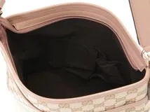 GUCCI グッチ GG 2wayバッグ ベージュ／ピンク キャンバス／レザー 388924【430】2148103824401