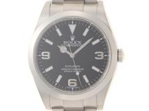 ROLEX ロレックス 腕時計 メンズ エクスプローラーI 214270 ブラック文字盤 ステンレススチール 2148103825484【430】