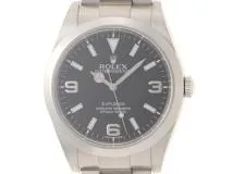 ROLEX ロレックス 腕時計 メンズ エクスプローラーI 214270 ブラック文字盤 ステンレススチール 2148103825484【430】