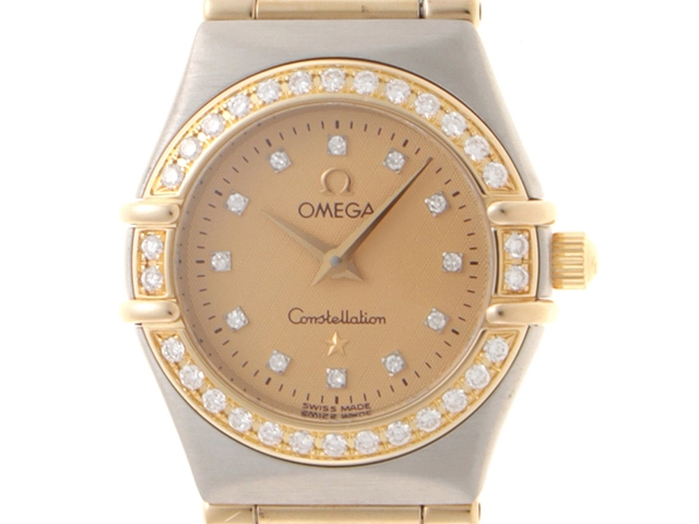 OMEGA オメガ コンステレーション 1267.30 ホワイト SS YG