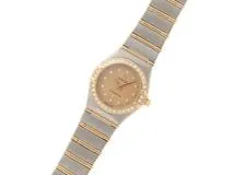 OMEGA　オメガ　コンステレーション　レディース腕時計　ダイヤベゼル　1267.15　ステンレススチール　クォーツ　2148103825491　【205】