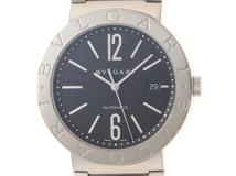 BVLGARI ブルガリ 腕時計 ブルガリブルガリ BB42SSAUTO ブラック文字盤 ステンレス 自動巻【472】SJ