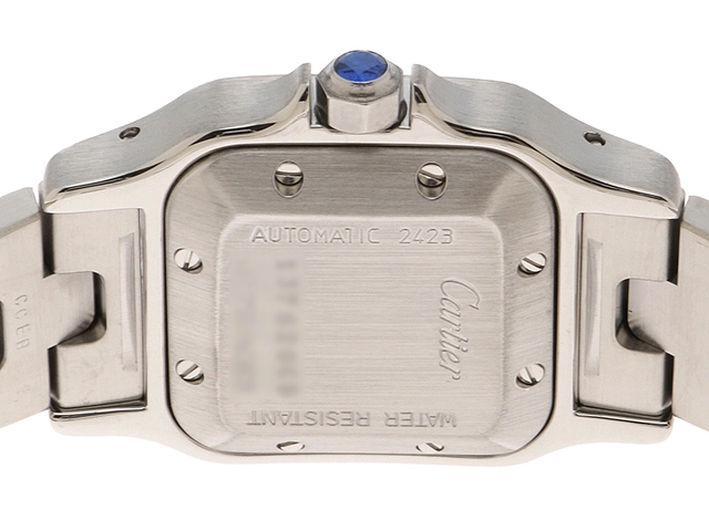 Cartier  カルティエ　サントス　ガルベSM 20周年記念 　コンビ　シルバー文字盤/ローマン　W20045C4 　自動巻き 【471】N　2148103825576