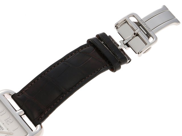HERMES エルメス ケープコッド メカニカル CD6.710 革に□Q刻印 HERMES エルメス ケープコッド メカニカル CD6.710 革に□Q刻印