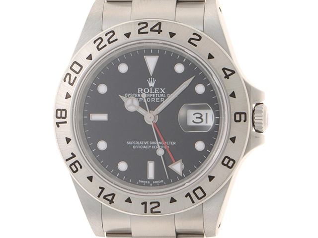Y番 2002年 並行 ROLEX ロレックス エクスプローラーII 16570 SS