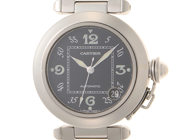 Cartier カルティエ 腕時計 パシャC デイト W31043M7 ステンレス