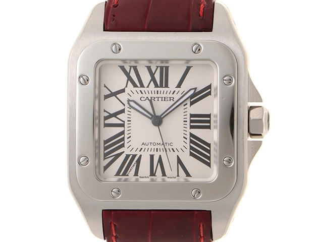 Cartier カルティエ 時計 サントス 100 LM W20076X8 メンズ 自動