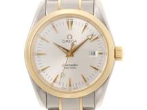 OMEGA　オメガ　シーマスター アクアテラ　2318.30.00　YG/SS　シルバー　男女兼用　クォーツ2148103828621【432】