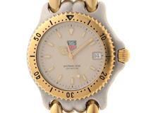 TAG HEUER タグ・ホイヤー 腕時計 プロフェッショナル スポーツエレガンス アイボリー GP/SS WG1221-K0 クォーツ ボーイズ  2148103828713 【200】