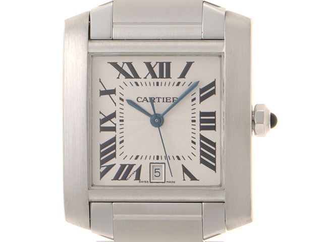 Cartier カルティエ タンクフランセーズLM W51002Q3 ステンレス