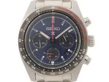 SEIKO　セイコー　プロスペックススピードタイマー　SEDL087　腕時計　ネイビー文字盤　電波時計　ステンレススチールケース　メンズ　2148103828911　【205】