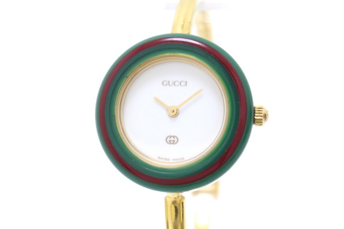 GUCCI】グッチ チェンジベゼル 腕時計 1100-L クオーツ – KYOTO