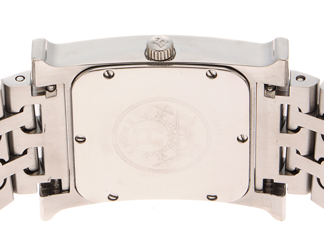 HERMES エルメス Hウォッチ HH1.510 腕時計 ブラック文字盤