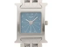 HERMES エルメス Hウォッチ 腕時計 ステンレススチール HH1.210