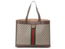 GUCCI グッチ オフィディア GGスプリーム トートバッグ ベージュ