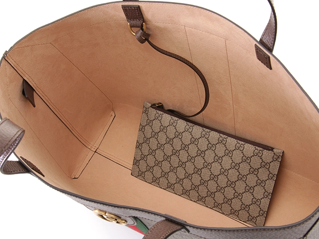 GUCCI グッチ オフィディア ＧＧスプリーム トートバッグ ベージュ／エボニー 547947【430】2148103829833