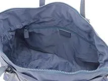 GUCCI　グッチ　GGナイロン　2WAYバッグ　ネイビー　【436】　2148103830389