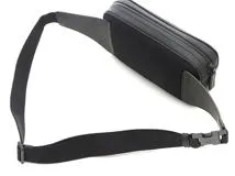 GUCCI　グッチ　GGラバーエフェクト　ベルトバッグ　ブラック　ラバー/ナイロン　771422 AAC4F 1000【430】2148103830396