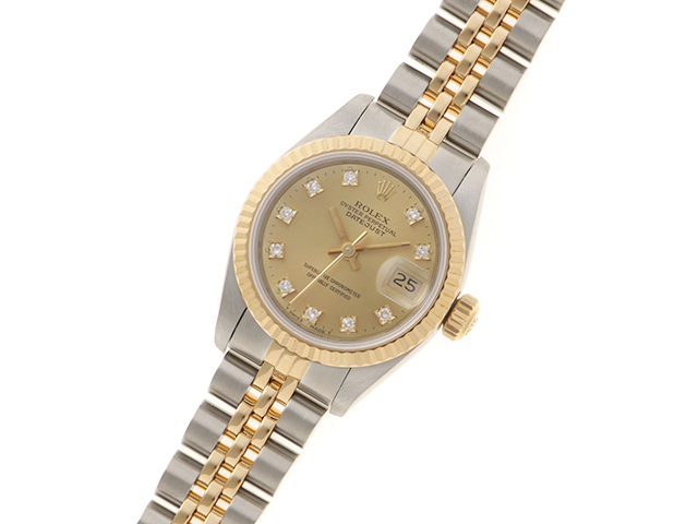 ROLEX ロレックス デイトジャスト 69173 ゴールド レディース
