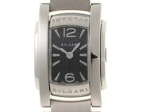 BVLGARI　ブルガリ　時計　アショーマ　AA26S　レディース　クオーツ　SS　黒文字盤【431】2148103831249