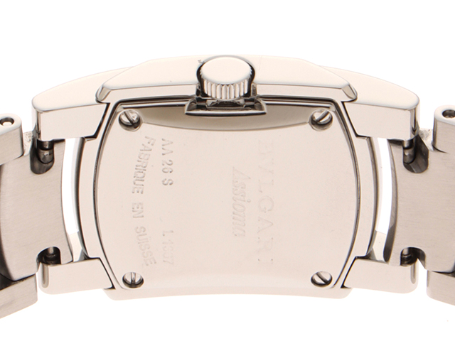 BVLGARI ブルガリ 時計 アショーマ AA26S レディース クオーツ SS  