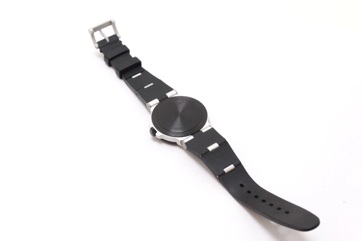 BVLGARI ブルガリ アルミニウム AL38TA アルミニウム/ラバーベルト シルバー文字盤 自動巻き オートマチック  【460】2148103831256