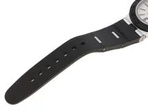 BVLGARI ブルガリ アルミニウム AL38TA アルミニウム/ラバーベルト シルバー文字盤 自動巻き オートマチック  【460】2148103831256