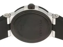 BVLGARI ブルガリ アルミニウム AL38TA シルバー文字盤 自動巻き  【432】