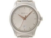 GUCCI　グッチ　Gタイムレス　126.4　SS　クォーツ　メンズ　2148103831287【432】