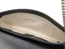 GUCCI　グッチ　ソーホー チェーンショルダーバッグ 　ブラック 　レザー　536224【431】2148103831607
