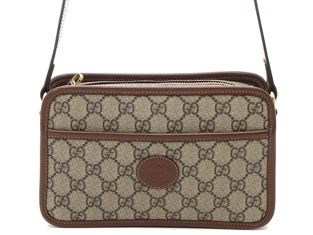 GUCCI グッチ インターロッキングG GGスプリームミニバッグ GUCCI グッチ インターロッキングG GGスプリームミニバッグ