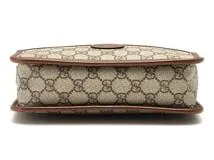 GUCCI　グッチ　インターロッキングG GGスプリームミニバッグ ベージュ/ブラウン　658572【431】2148103831980