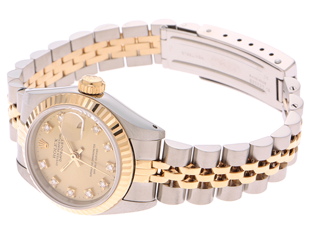ちえみ ロレックス 69173 3コマ ROLEX DATEJUST 69173 3コマ ② ちえみ ロレックス 69173 3コマ
