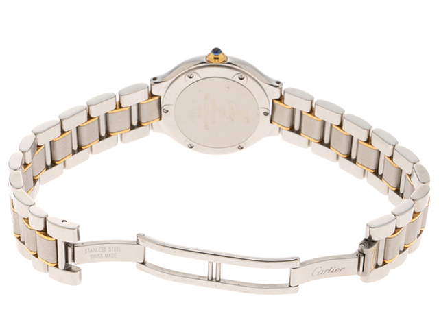 Cartier カルティエ マスト21 W10075R6 GP/SS シルバー文字盤 Cartier カルティエ マスト21 W10075R6 GP/SS シルバー文字盤