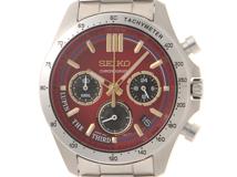 SEIKO セイコー ルパン三世×セイコー オフィシャルウオッチ 8T63-02X0 限定3000本 ステンレス レッド文字盤 男性用クォーツ時計【473】