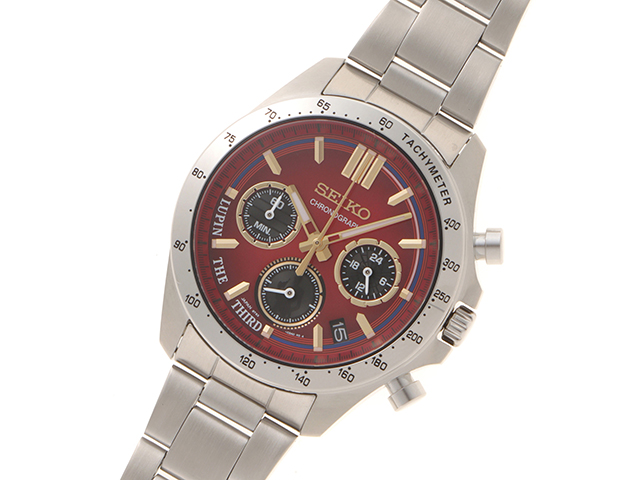 新品　ルパン三世 × セイコー ウオッチ　限定3000点　SEIKO ルパン三世』赤いジャケットをイメージした限定3000点の腕時計