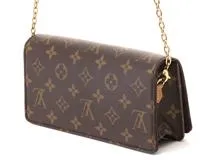 【大人可愛い！】LOUIS VUITTON ウォレット オン チェーンリリー ウォレット オン チェーン・リリー モノグラム・アンプラント