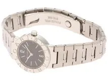 BVLGARI　ブルガリ　腕時計　ブルガリ　ブルガリ　腕時計　黒文字盤　クォーツ　BB23SS　2148103832857【437】