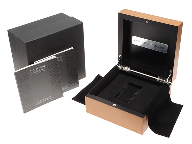 PANERAI　パネライ　時計　ラジオミール　ブラックシール　3デイズ　PAM00388/OP6848　メンズ　自動巻き　SS/レザー　黒文字盤【431】2148103832963