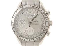 OMEGA オメガ スピードマスター デイデイト トリプルカレンダーオートクロノグラフ 3523.30 SS オートマティック メンズ時計 シルバー文字盤【430】2148103833007