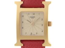 HERMES】エルメス『Hウォッチ ラムサス』RS1.205 レディース