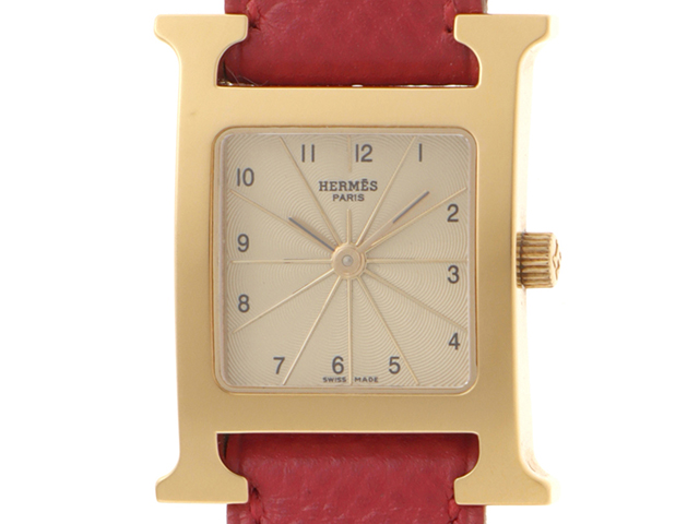 エルメス HERMES Hウォッチ HH1.210 ステンレススチール