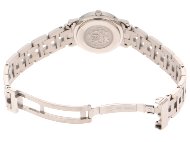 HERMES クリッパー CL4.210 SS ステンレススチール ホワイト