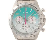 SEIKO セイコー 東北新幹線 E5系 ハヤブサ10周年記念 SZSJ008/8T63-00R0 ステンレス　グリーングラデーション　5000本限定　男性用クオーツ時計【473】